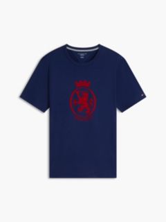 Big Crest Logo T-Shirt — Preppy Navy 5