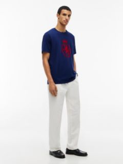 Big Crest Logo T-Shirt — Preppy Navy 2