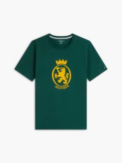 Big Crest Logo T-Shirt — Ornamental Green 5