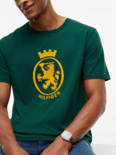Big Crest Logo T-Shirt — Ornamental Green 3