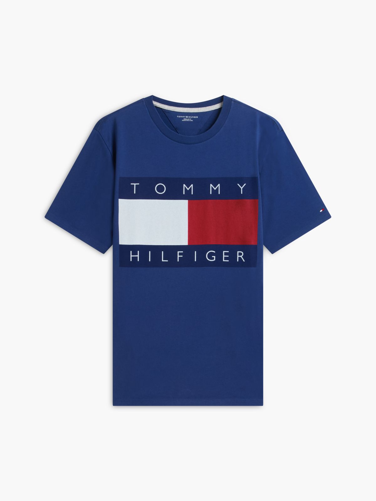Big Flag Logo T-Shirt — Preppy Navy