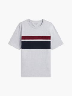 Block Stripe T-Shirt — Grey 5