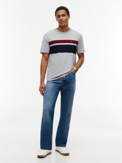 Block Stripe T-Shirt — Grey 2