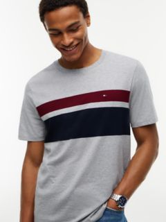 Block Stripe T-Shirt — Grey 3
