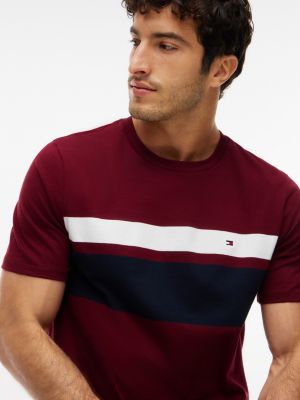 Мужские футболки Tommy Hilfiger Block Stripe T-Shirt — фото 3