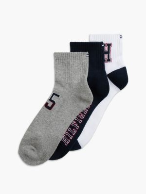 Топы Varsity для мужчин, укороченные, 3 шт. — Tommy Hilfiger, цвет: Белый разноцветный — фото 1