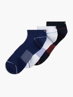 Носки Sport для мужчин, низкие, 3 шт. — Tommy Hilfiger, цвет: Тёмно-синий — фото 1