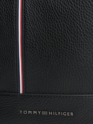 Мужские сумки Tommy Hilfiger Signature Stripe Pebbled Mini Reporter — фото 4