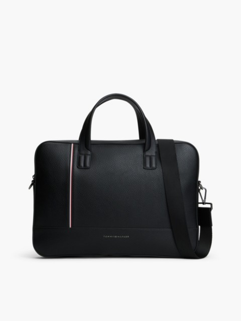 Мужские сумки Tommy Hilfiger Signature Stripe Pebbled Laptop