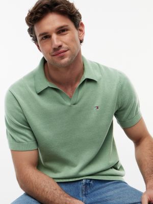 Мужские свитеры Tommy Hilfiger Short-Sleeve Sweater Polo — фото 3