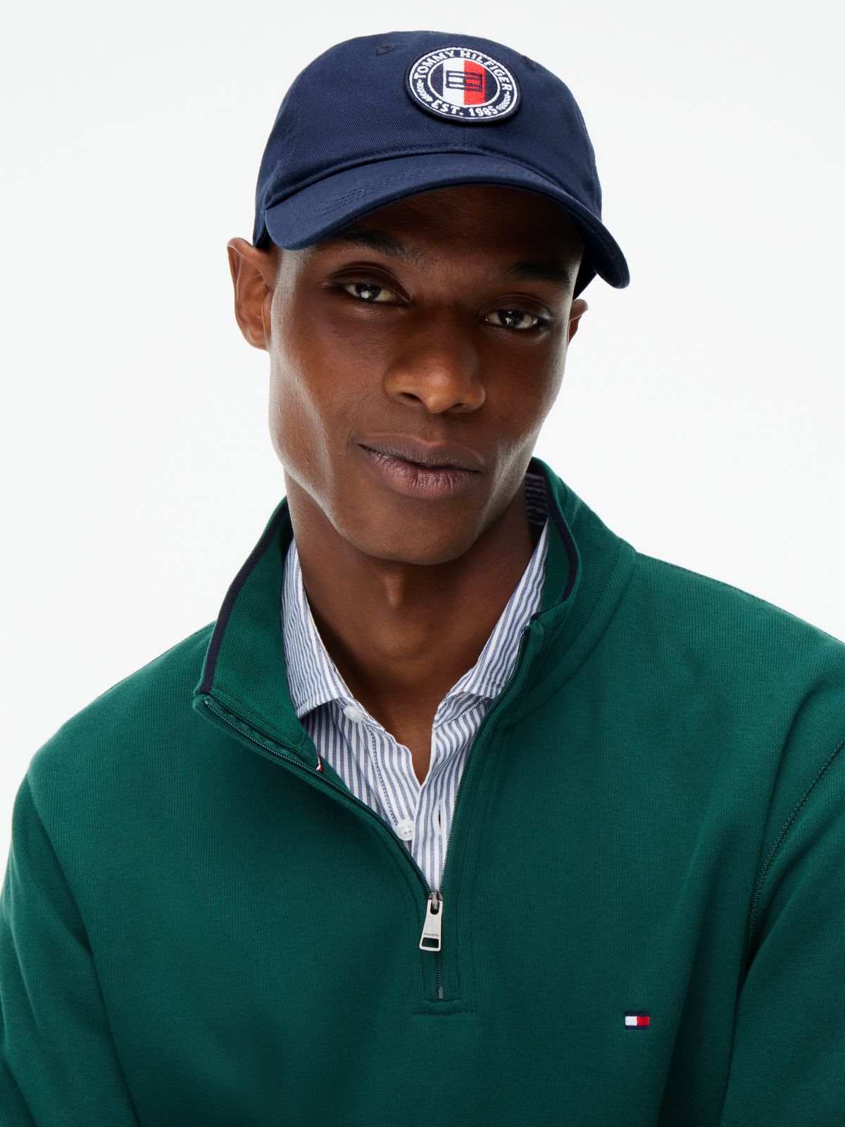 Circle Logo Patch Baseball Cap — Sky Captain