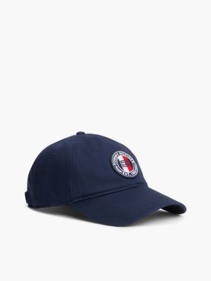 Circle Logo Patch Baseball Cap, Sky Captain