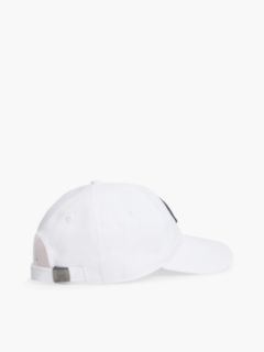 Circle Logo Patch Baseball Cap — Optic White 2