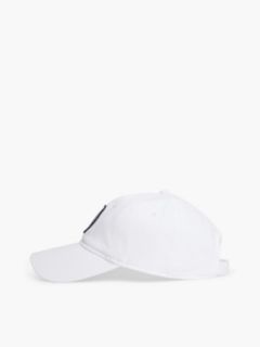 Circle Logo Patch Baseball Cap — Optic White 3