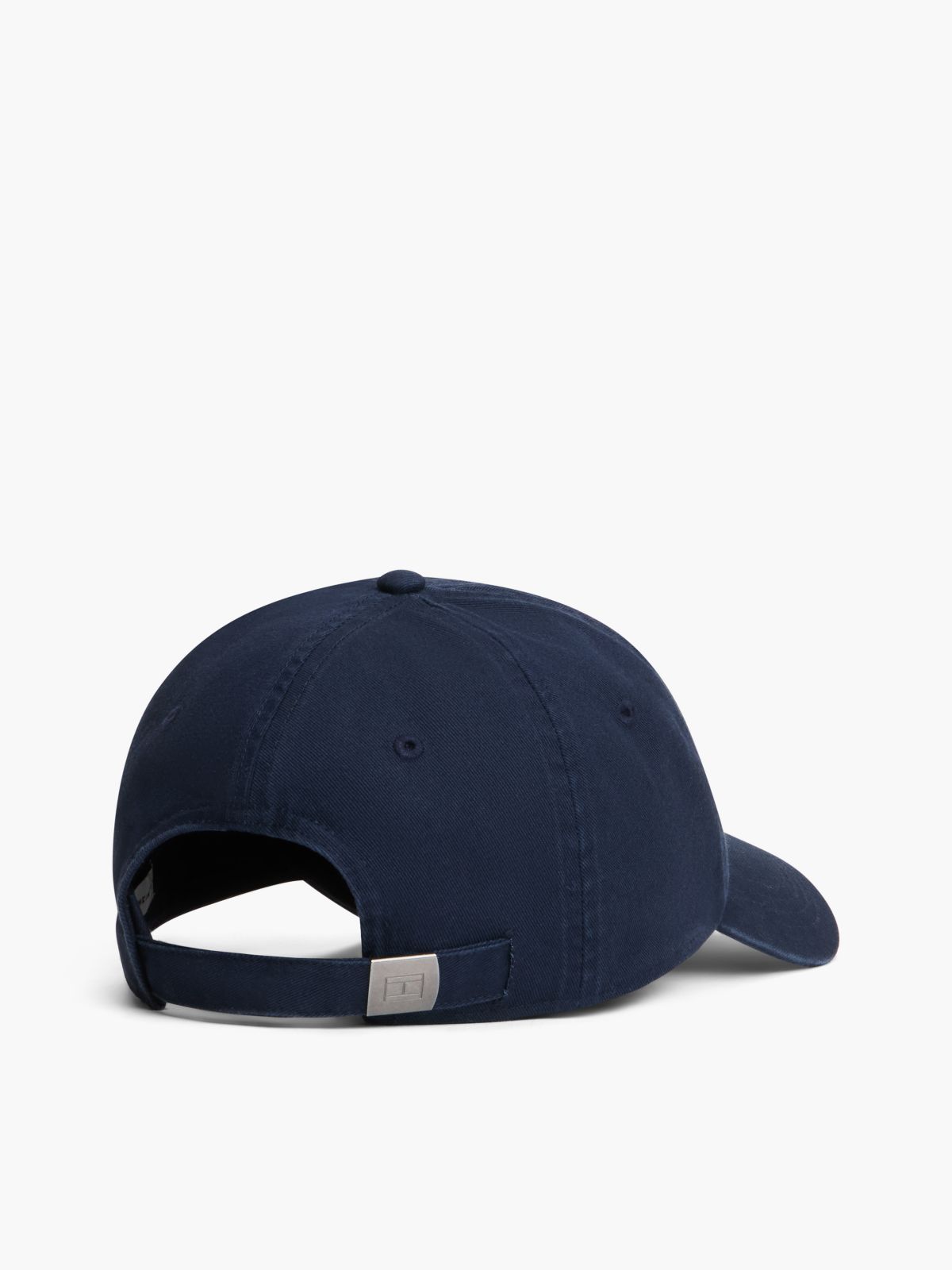 Embroidered Crest Baseball Cap — Navy Blue