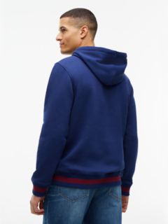 Embroidered Hilfiger Logo Hoodie — Preppy Navy 4