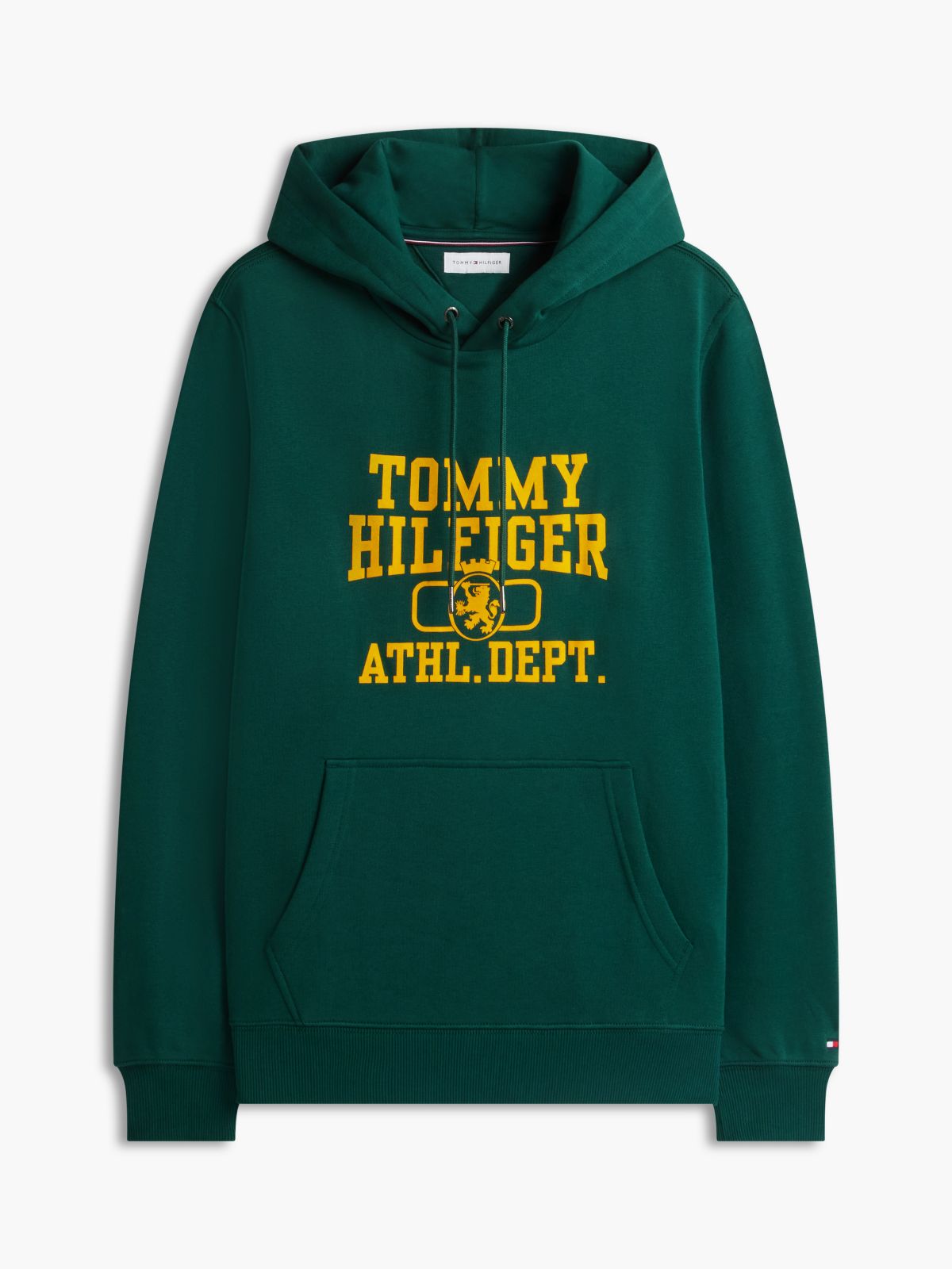 Athletic Department Logo Hoodie — Ornamental Green