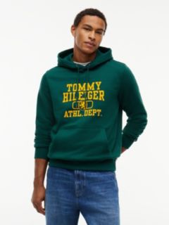 Athletic Department Logo Hoodie — Ornamental Green 1