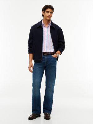 Мужские рубашки Tommy Hilfiger Regular Fit Striped Oxford Shirt — фото 2