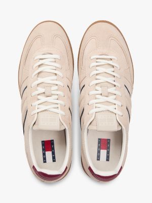 Мужские кроссовки Tommy Jeans Suede Skater, цвет: Песочный — фото 3