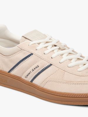 Мужские кроссовки Tommy Jeans Suede Skater, цвет: Песочный — фото 6