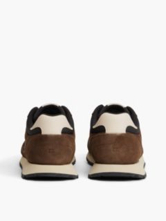Suede Mix Runner Sneaker — Black/Legacy Brown 4