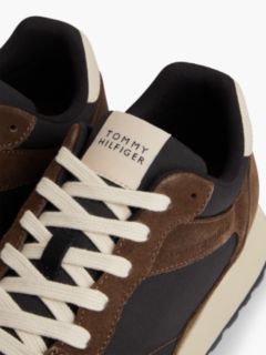 Suede Mix Runner Sneaker — Black/Legacy Brown 6
