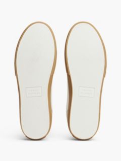 Tommy Logo Leather Sneaker — Ecru 5
