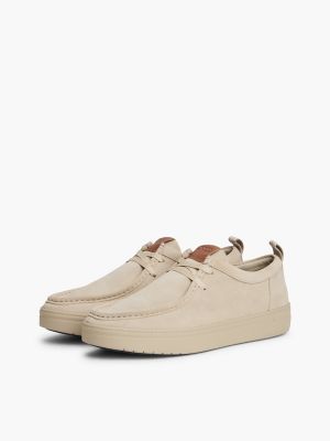 Мужские кроссовки Tommy Hilfiger Suede Chukka Cupsole, цвет: Сандаловый — фото 2