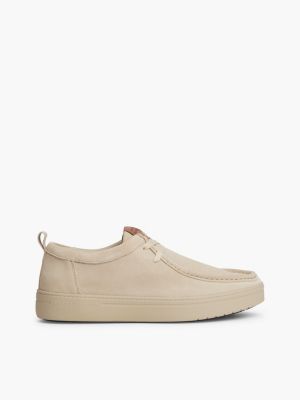 Suede Chukka Cupsole Sneaker, Sandalwood