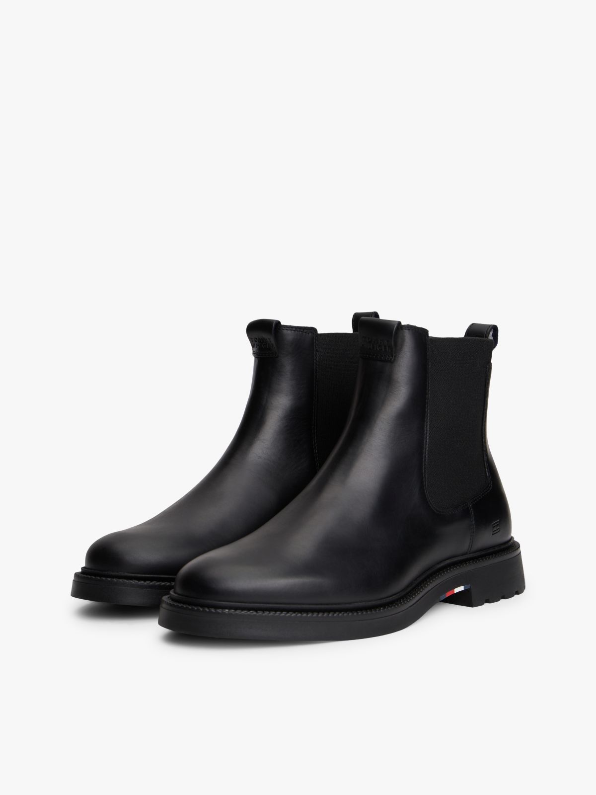Leather Chelsea Boot — Black