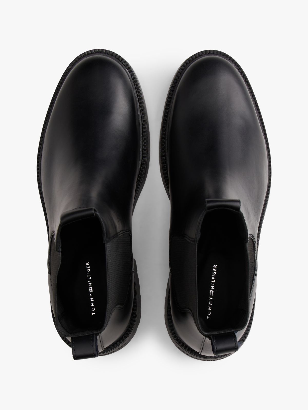 Leather Chelsea Boot — Black