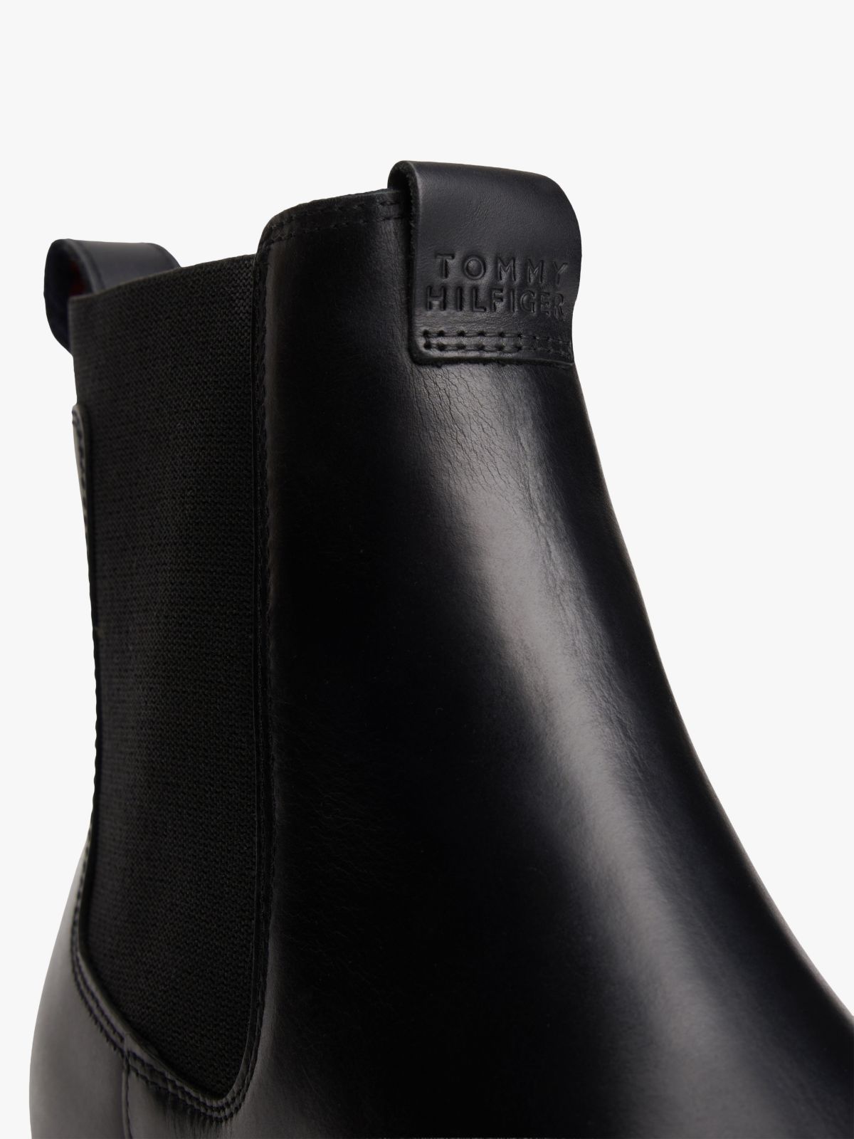 Leather Chelsea Boot — Black