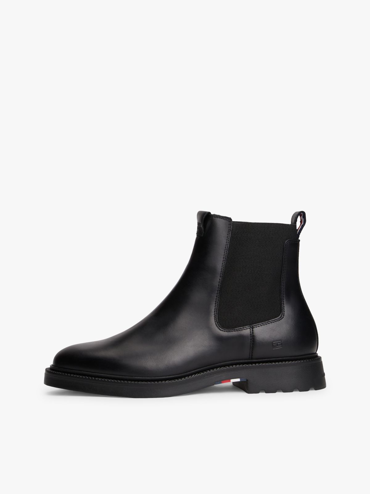 Leather Chelsea Boot — Black
