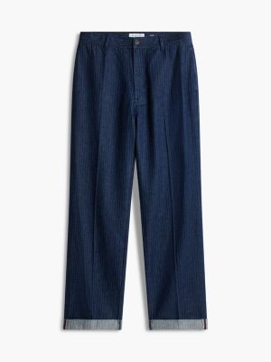 Мужские джинсы Tommy Hilfiger Herringbone Trouser Jean, цвет: Варёный — фото 7