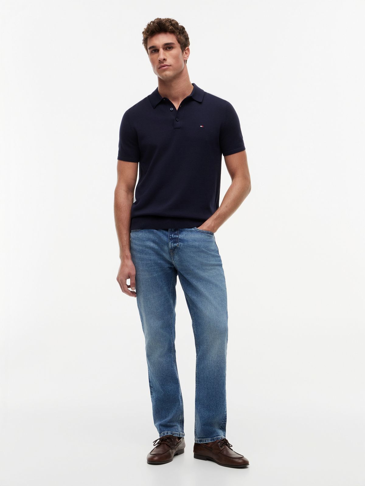Straight Jean — Medium Wash Denim
