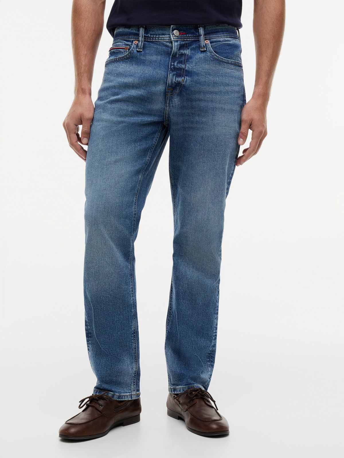 Straight Jean — Medium Wash Denim