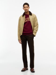 Varsity Hilfiger Logo Raglan Sweatshirt — Burgundy 2