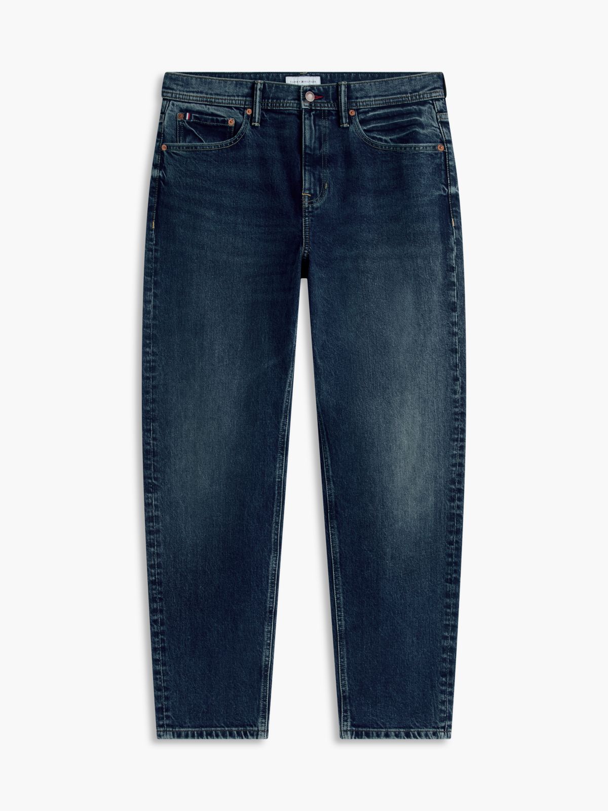 Relaxed Tapered Jean — Dark Wash