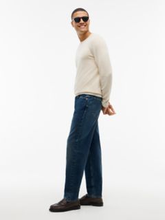 Relaxed Tapered Jean — Dark Wash 3