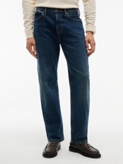 Relaxed Tapered Jean — Dark Wash 1