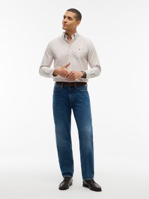 Tommy Hilfiger Men's Relaxed Tapered Jean - Dark Wash - 30W x 32L