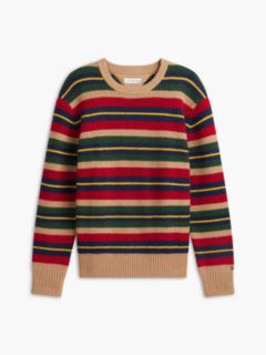 Striped Shaker Knit Sweater — Safari Canvas 5