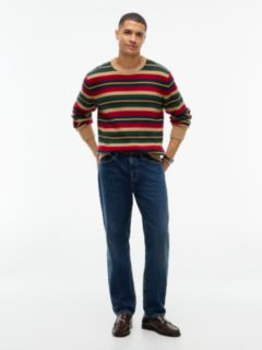 Striped Shaker Knit Sweater — Safari Canvas 2