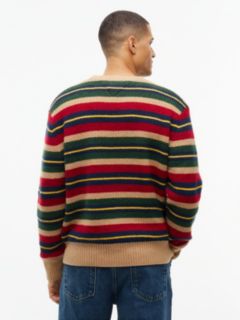 Striped Shaker Knit Sweater — Safari Canvas 4