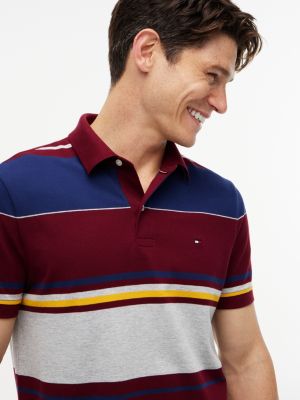 Мужские свитеры Tommy Hilfiger Regular Fit Striped Polo — фото 3