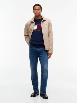 Женские свитеры Tommy Hilfiger Intarsia Flag Logo Crewneck Sweater — фото 2