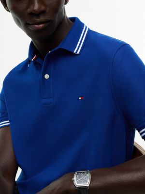 Мужские свитеры Tommy Hilfiger Regular Fit Tipped Wicking Polo — фото 3