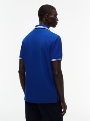 Мужские свитеры Tommy Hilfiger Regular Fit Tipped Wicking Polo — фото 4