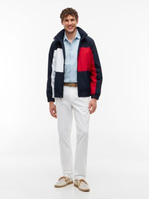 Мужские куртки Tommy Hilfiger Water-Repellent Flag Logo Regatta Jacket — фото 2